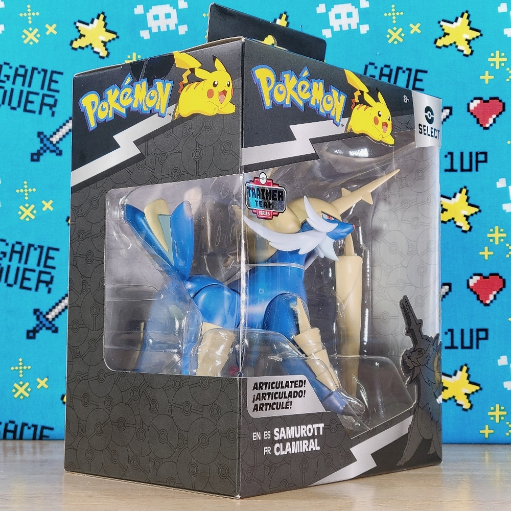 Jazwares Pokemon Samurott 6" Select Series Collectible Action Figure New - Picture 2 of 9